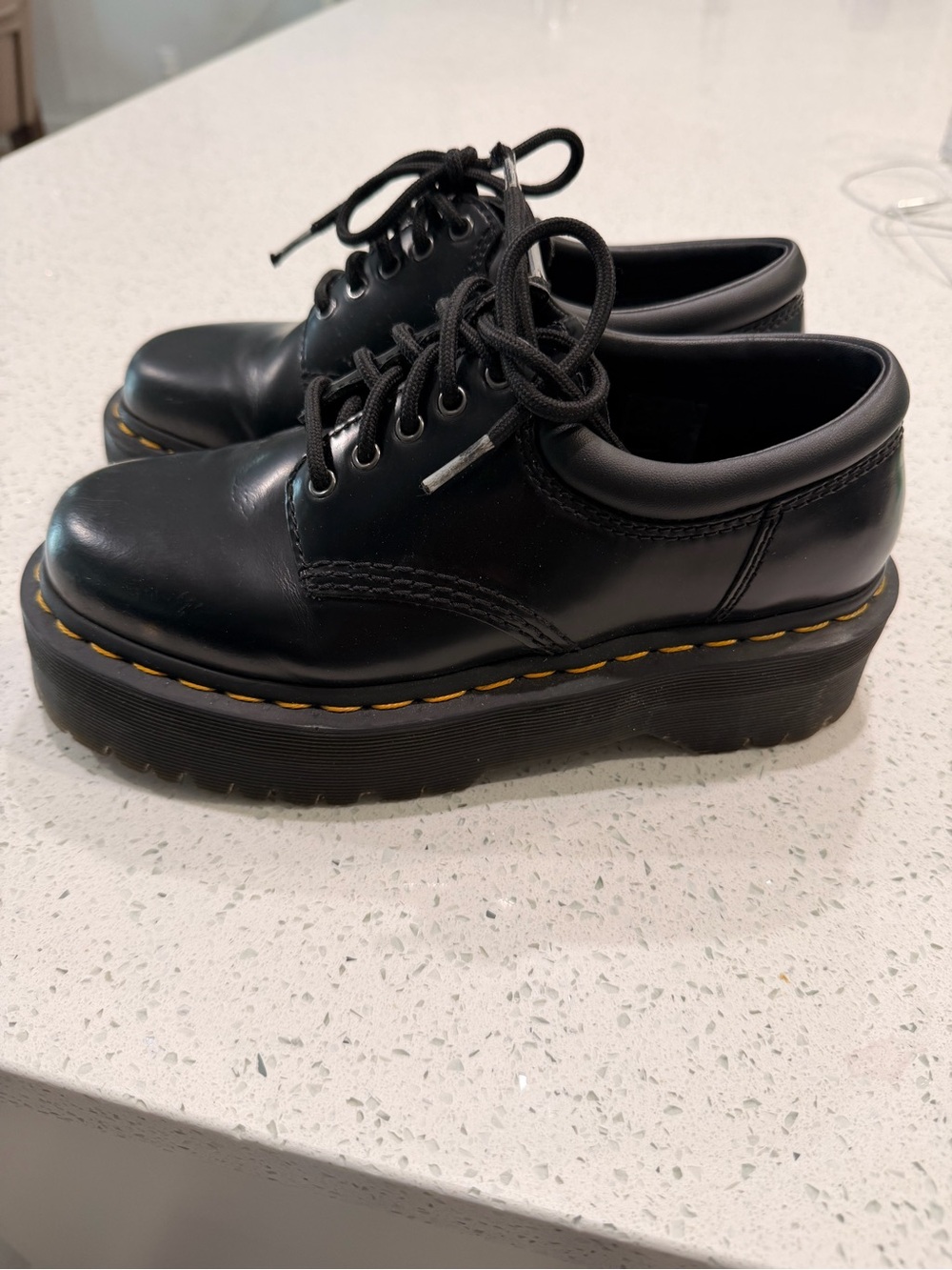 Dr. Martens 1461 quad platforms